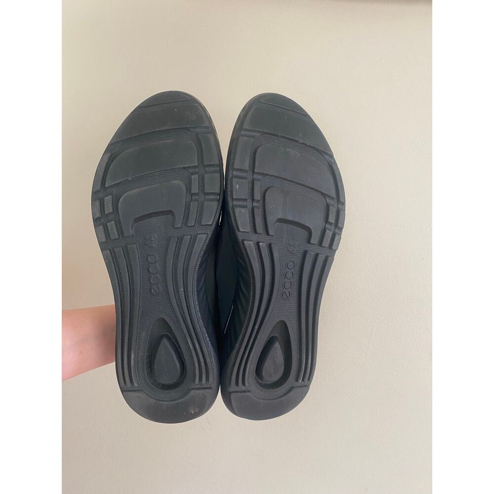 EUC Ecco ATH 1FM Black Sneakers Size 44: 10-10.5 US - Picture 4 of 9